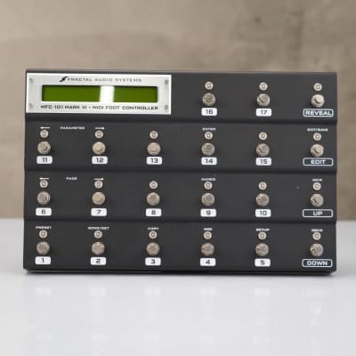 Fractal Audio MFC-101 Mark III MIDI Foot Controller | Reverb