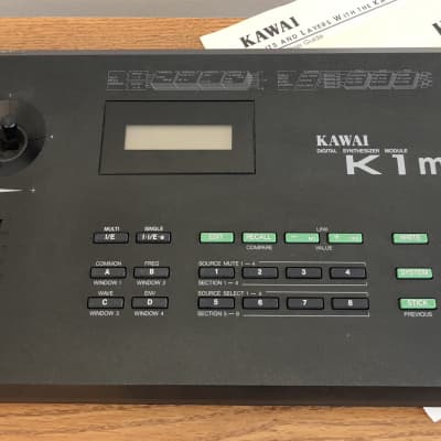 Kawai K1m - classic 1988 8-part synth / synthwave image 6