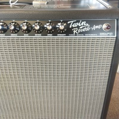 New Fender '65 Twin Reverb Reissue Guitar Combo Amplifier image 2