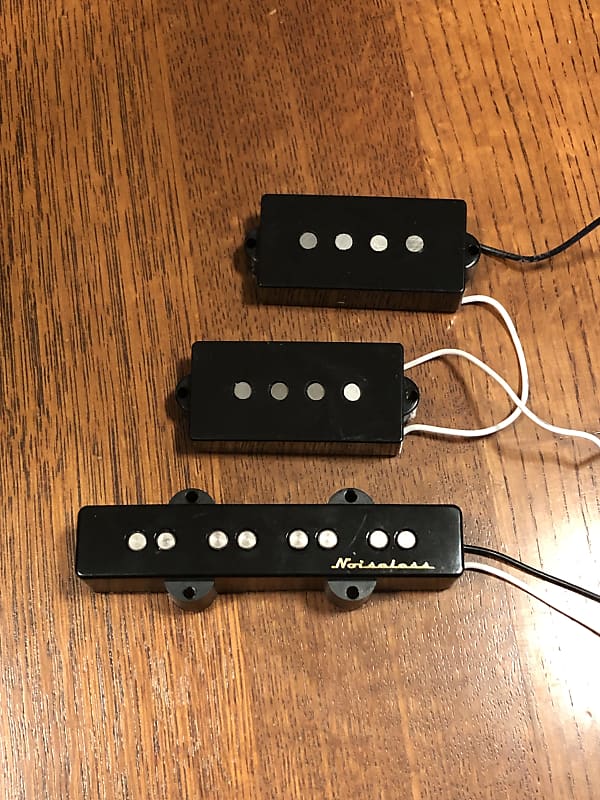 Fender Noiseless PJ bass pickups Reverb