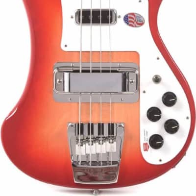 Rickenbacker Model 4003S Bass Guitar, Fireglo image 2