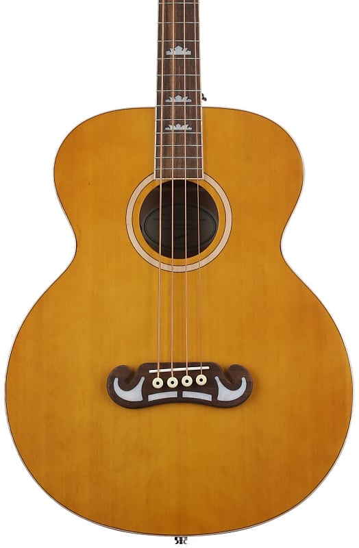 Epiphone El Capitan J-200 Studio Acoustic-electric Bass Guitar