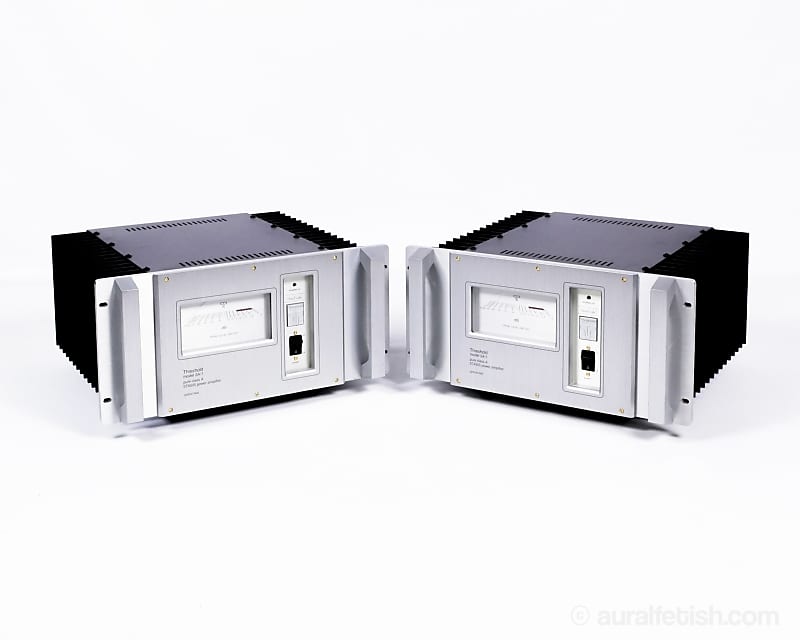 Vintage Threshold SA/1 // 160 Watt STASIS Amplifier Monoblocks / Original boxes & Manuals / Serviced image 1