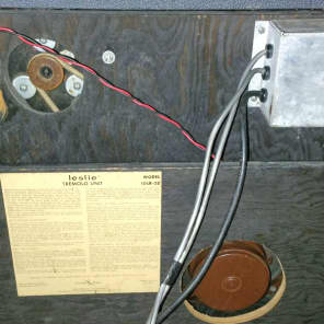 Cordovox Vintage late 50s CL10 Leslie rotating speaker cabinet smaller lighter and cool image 7