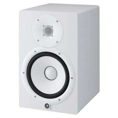 Yamaha HS5w HS5-W White 5" (5-inch) Studio Monitor Pair w/ Focusrite Scarlett 2i2 Audio Interface! image 3