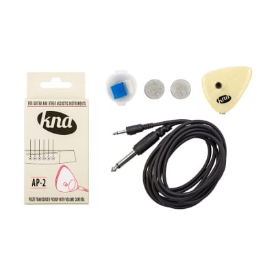 KNA Pickups AP-2 Surface-Mounted Piezo Pickup for Guitar and Other Acoustic Instruments image 1