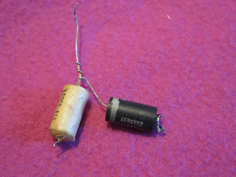 vintage 1960 Gretsch Capacitors tone caps for chet atkins vintage 1960 Gretsch Capacitors tone caps for chet atkins