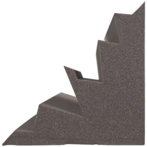 Seismic Audio - Charcoal Acoustic Foam Corner Bass Trap - Sound Dampening Panel image 6
