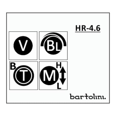 Bartolini HR4.6AP/918 Pre-Wired Active/Passive Bass Preamp Harness 9V/18V image 4