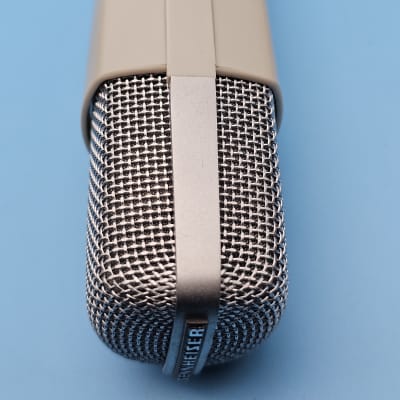 ☆Vintage 1970s White Sennheiser MD 421-N Cardioid Dynamic Microphone image 8