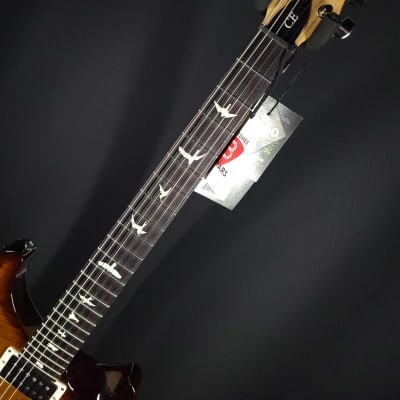 2023 PRS CE 24 Semi-Hollow Black Amber #080 image 4