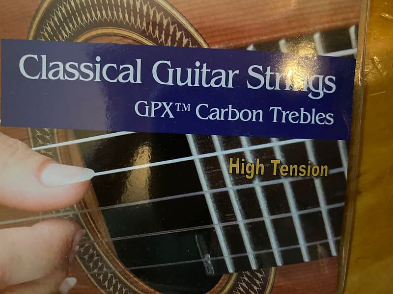 Oasis Two (2) GPX Carbon Trebles - Classical Guitar String Half-Sets