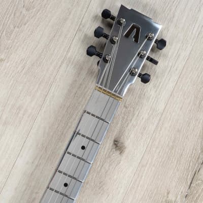 Aluminati Orion Guitar, 3D Milled Body, Seymour Duncan JB & Jazz, Clear Lucite image 9