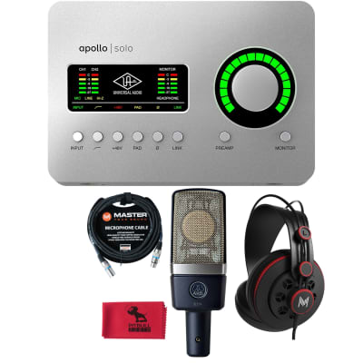 Universal Audio Apollo Solo USB Heritage Edition Interface w/ AKG 