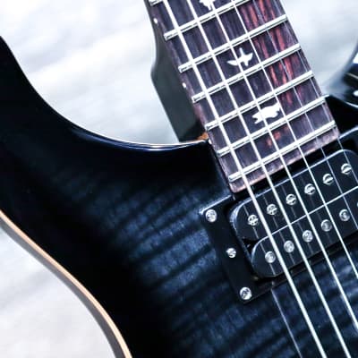 PRS SE 277 Baritone 27.7" Scale 85/15 Pickups Charcoal Burst Electric Guitar w/Bag image 9