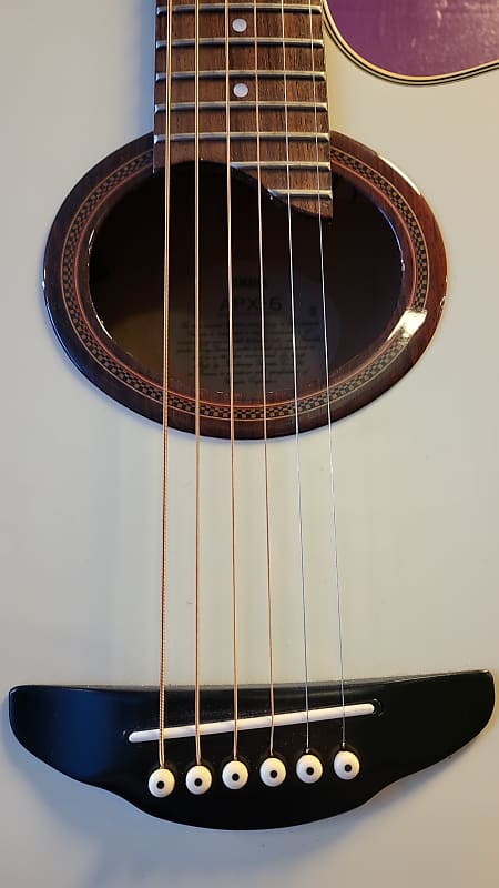 Yamaha APX-6 Late 80s Cream White | Reverb