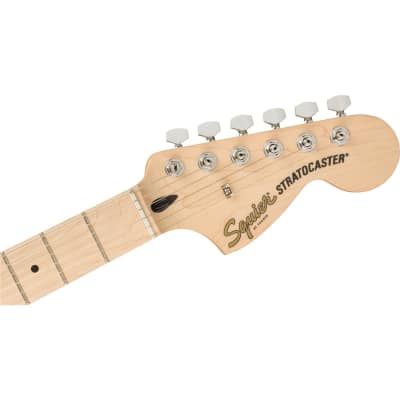 Squier Affinity Series Stratocaster Electric Guitar, Maple Fingerboard, Black image 12