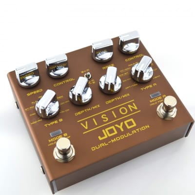 JOYO R-09 Revolution Vision Dual Ch. Stereo Modulation Guitar Effects Pedal image 5