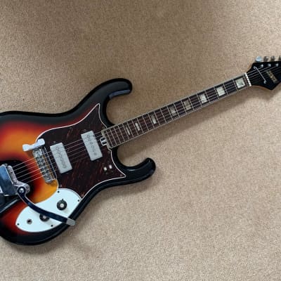 Zenta  1960’s Guitar Japan SUNBURST for sale