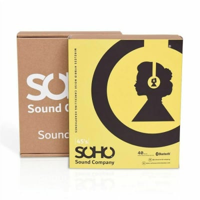 Soho Sound Company 45's Wireless Headphones (white) image 7