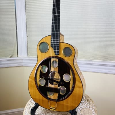 Paul McGill Resonator Guitar Del Vecchio Style image 2