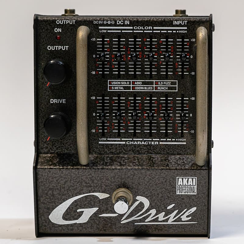 Akai Professional G-Drive D2G Equalized Distortion - Made in
