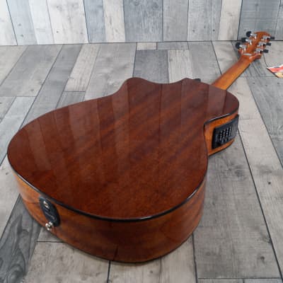 Crafter HT-250 CEN Solid Spruce Top, Orchestral Body, Electro Cutaway, Acoustic Guitar 'Natural' image 5