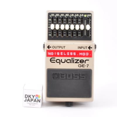 BOSS GE-7 Mod Noiseless Modify PSA.OK Guitar Pedal Made In Taiwan 2005 Used From Japan #ST83783 image 1