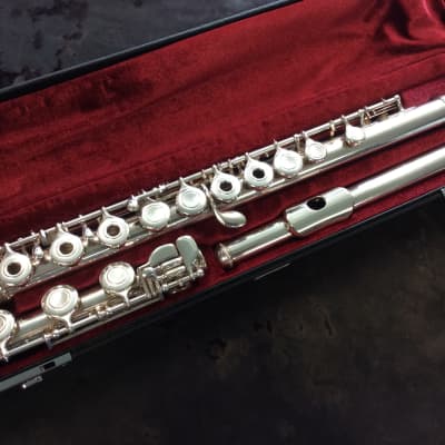 Yamaha 481II Open Hole Upgrade Solid Silver Flute image 1