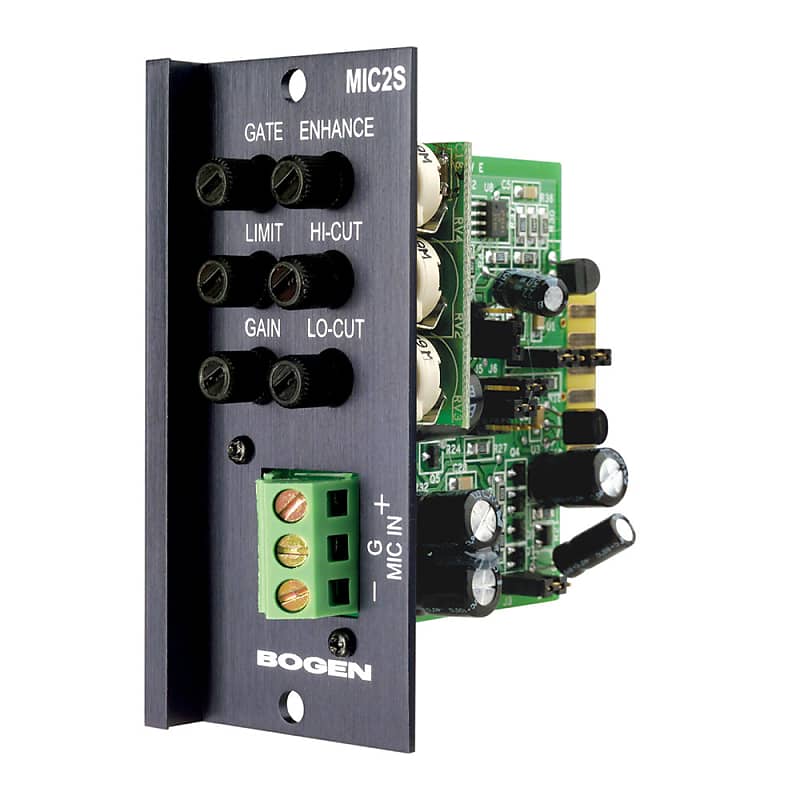 Bogen MIC2S Microphone Input Module with Screw Terminals (for Bogen Matrix Products) image 1