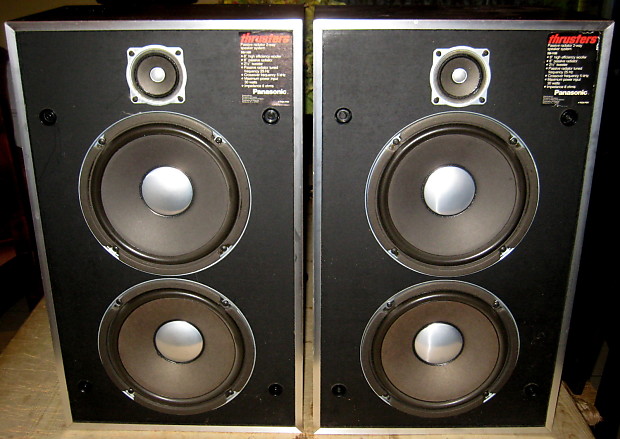 Panasonic Thrusters SB 1100 Vintage Hi Fi Stereo Speakers