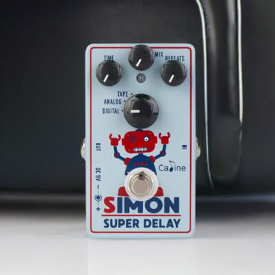 Caline CP-513 Simon Super Delay Guitar Effects Pedal for sale