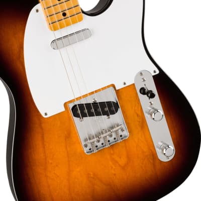 Fender Vintera '50s Telecaster Electric Guitar Maple Fingerboard, 2-Color Sunburst w/ Deluxe Gigbag image 3