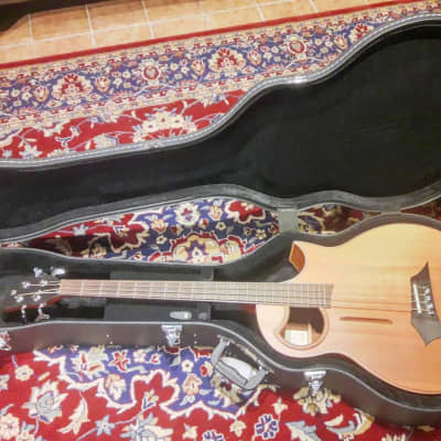 Sale: Rare Vintage Warwick Alien 4 electro-acoustic bass handcrafted by Lakewood in Germany image 25