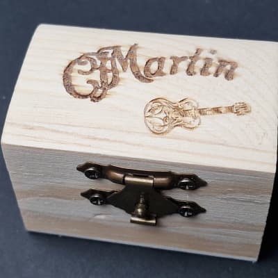 6 CHEVILLES guitare épingle OS opaque bovin Boite Bois 1 - MARTIN CUSTOM image 3