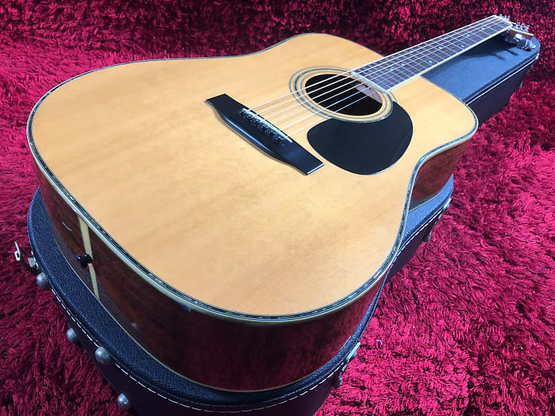 Acoustic Guitar Morris W-35 Hard Case