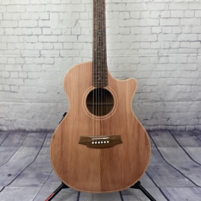 COLE CLARK AN2EC-RDBL – Redwood top with Blackwood back and sides image 1