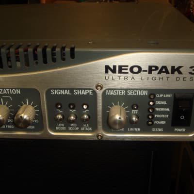 Genz Benz Neo-Pak 3.5 Ultra Light Design - 350 WATT Hybrid Bass Guitar Amplifier image 3