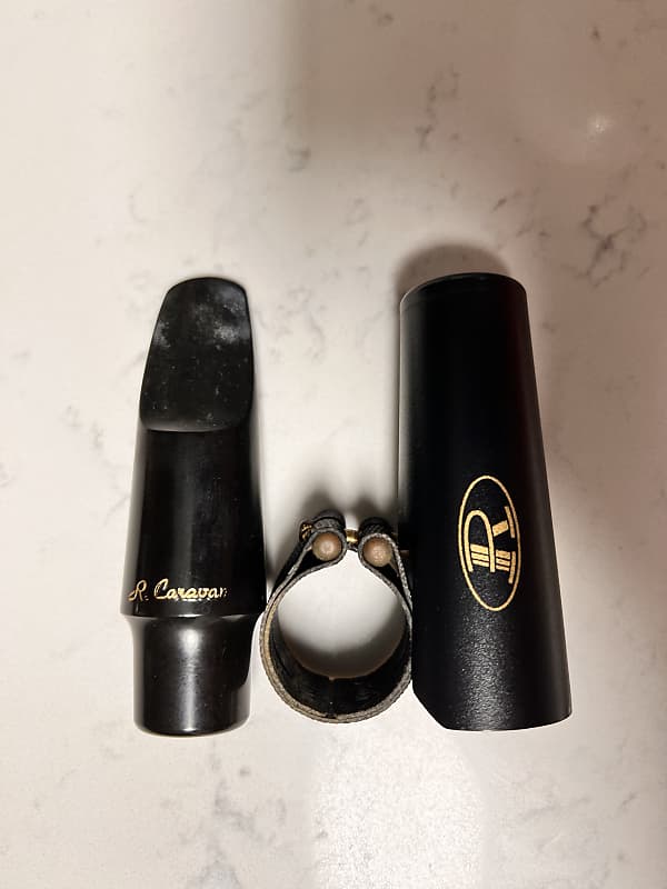 R Caravan Tenor Hard rubber mouthpiece Reverb