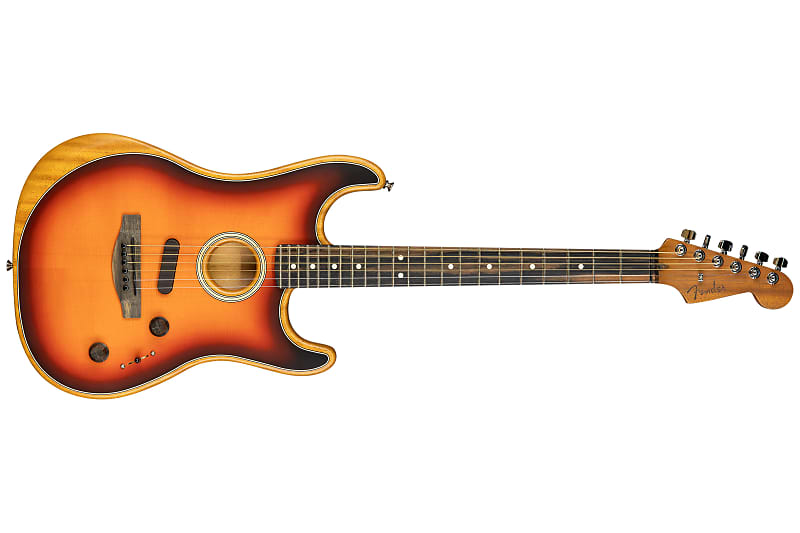 Fender American Acoustasonic Strat - 3-Color Sunburst image 1