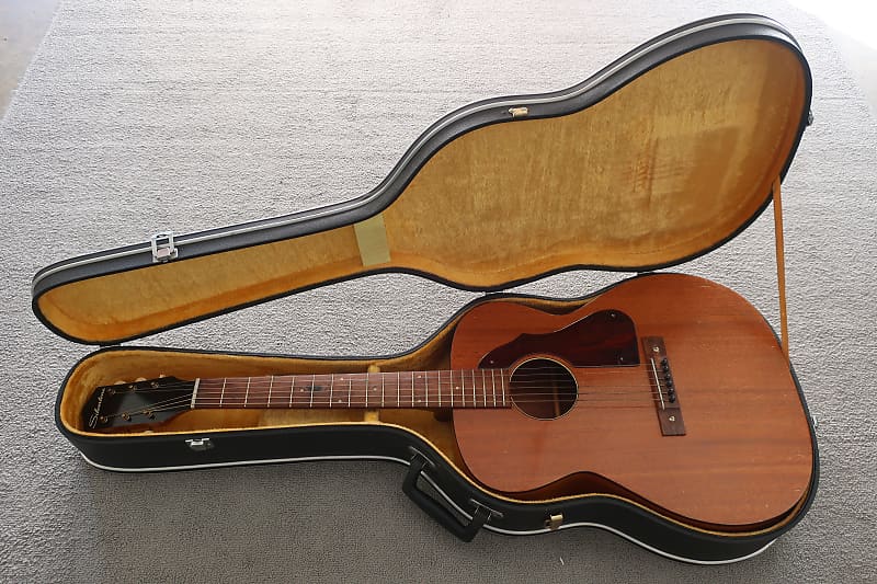 Vintage 1960s Silvertone Harmony H623 All Mahogany Nice