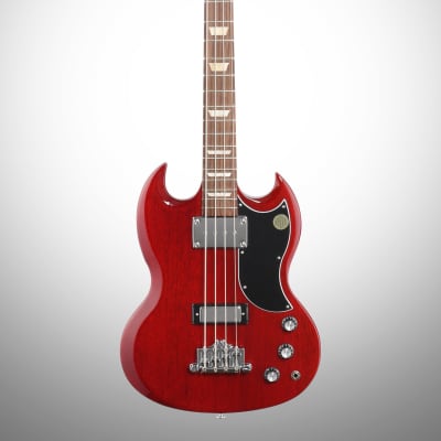 Gibson SG Standard Electric Bass (with Case), Heritage Cherry image 2