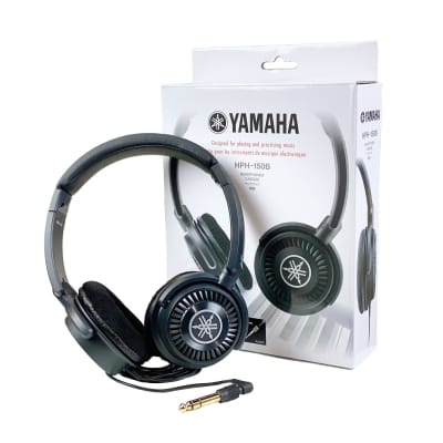 Yamaha HPH150 Headphones; Black image 2