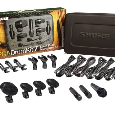 Shure PGADRUMKIT7 7-Piece Drum Microphone Kit (with Case) image 3