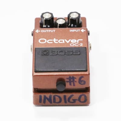 1984 Boss OC-2 Octaver OC2 Vintage Effects Pedal Made in Japan Black Label  From Indigo Ranch Studio StompBox Stomp Box FX MIJ Unit | Reverb