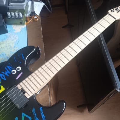 Owned by the artist : 2021 Sean Long prototype & touring Charvel Nr #3 "DDAWG" image 16