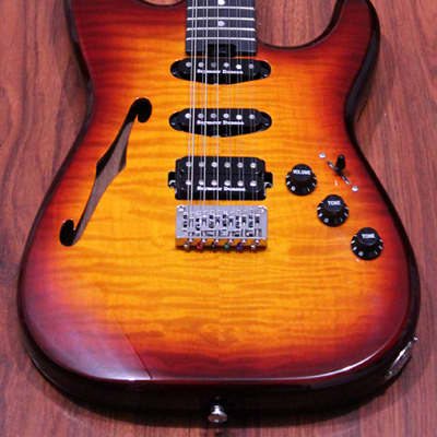 Halo CLARUS 12-string Electric Guitar, Mahogany Body, Flamed Maple Top, Gotoh Bridge Seymour Duncan Pickups image 3
