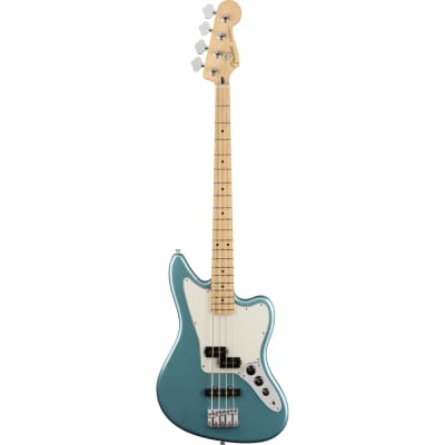 Fender Player Jaguar Bass - Tidepool w/ Maple Fingerboard image 3