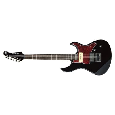 Yamaha PAC611H Pacifica 6-String Right-handed Electric Guitar with Alder Body and Rosewood Fingerboard (Solid Black) image 2