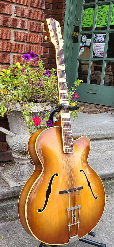 Vintage Hofner Model 457 1950s Archtop Venetian Cutaway | Reverb UK